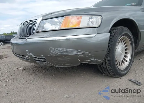 2000 Mercury Grand Marquis Ls from USA, damaged, VIN 2MEFM75W1YX724151